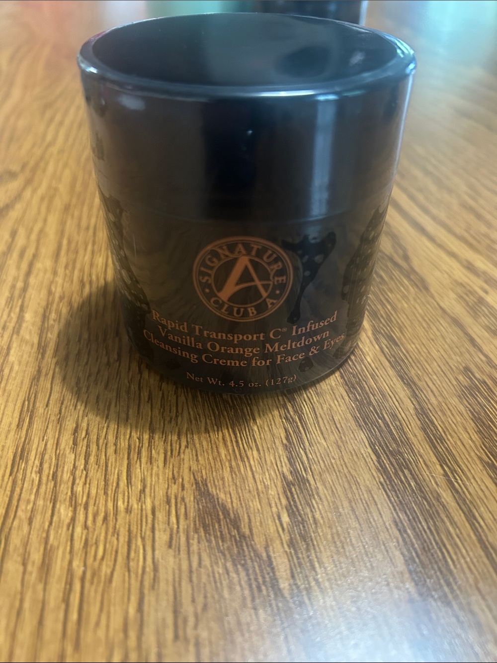 Signature Club A Black Vanilla Orange Meltdown Cleansing Crème for Face & Eyes